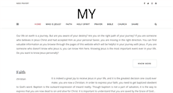 Desktop Screenshot of myjourneywithjesus.com